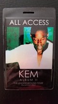 KEM - THE UNDERGROUND TOUR NOVEMBER 2004 TOUR LAMINATE BACKSTAGE PASS - $42.00