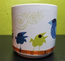 David Weidman Family of Birds 2017 Retro Coffee Mug Mid Century Modern Re-Pop - £39.14 GBP