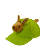 Youth Size Kangaroo Cap - Lime Green - £18.52 GBP