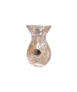 Rogaska Crystal Bud Vase 3.75&quot;H Full Lead Crystal Yugoslavia Signed - $18.76