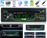 Single Din Bluetooth In-Dash Car Am/Fm Stereo Receiver Usb Radio Mp3 Player - $50.34