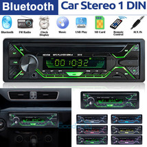 Single Din Bluetooth In-Dash Car Am/Fm Stereo Receiver Usb Radio Mp3 Player - $50.34