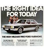 1980 Ford Fairmont Squire Wagon Sedan 1979 Advertisement Automobilia #2 ... - $472.21 MXN