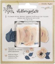 Maggie Holmes Marigold Flower Petal Washi Tape 1.1yd-  - £8.88 GBP