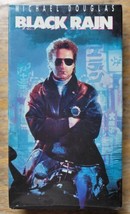 Black Rain (VHS 1990 Paramount) Michael Douglas~Kate Capshaw~Andy Garcia~action - £3.14 GBP
