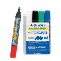 Artline Whiteboard Marker 5mm Chisel Assorted - Wallet of 4 - $759.88 MXN