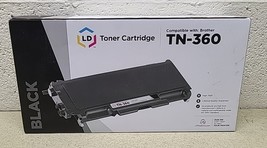 LD TN360 Black Laser Toner Cartridge for Brother HL-2150N DCP-7045N MFC-... - $18.89