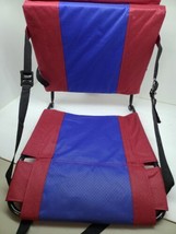 Stadium Seat - Lightweight, Portable Folding Chair for Bleachers and Benches - £11.71 GBP