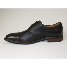Men's Shoes Steve Madden Soft Leather upper Lace Up Navin BLack image 5
