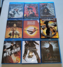 9 Martial Arts Blu-rays - Kiss of the Dragon + Bruce Lee Story + Ninja Assassin+ - £52.74 GBP