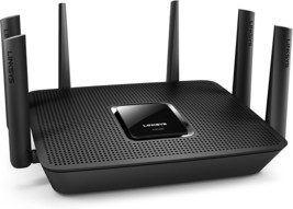 Linksys Wifi 5 Router, Tri-Band, 3,500 Sq. Ft Coverage, 25+ Devices,, Ea9300 - £316.36 GBP