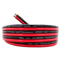 8 Awg Cca Bonded Zip Cord Cable 12V Automotive Wiring, 50Ft, Red/Black - £55.77 GBP