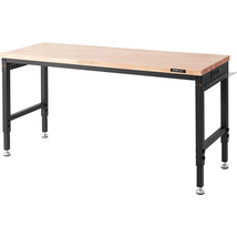 VEVOR Adjustable Workbench, 72" L X 25" W Garage Worktable with Universa... - $349.99