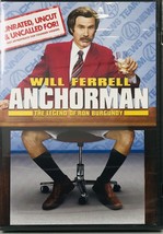 Anchorman The Legend of Ron Burgundy Unrated &amp; Uncut New in Original Box - £5.44 GBP