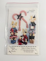 Rufus and Rufie Reindeer Pattern Keeping You In Stitches KS-141 / New Uncut 1991 - £8.64 GBP