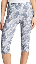 Gap Womens Grey Hex Print GSpeed Knee Length Leggings Tghts, XL XLarge 6... - £9.54 GBP