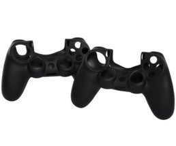 Black No slip Gaming controller skins 2 Pk PS4 DualShock 4 Controllers (... - £46.71 GBP