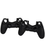 Black No slip Gaming controller skins 2 Pk PS4 DualShock 4 Controllers (... - £47.47 GBP