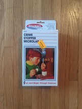 Vintage 1988 Skilcraft Fingerprint Microlab Kit game- NEW complete set