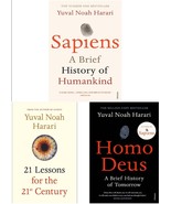 Yuval Noah Harari 3 Books Set: Sapiens, 21 Lessons &amp; Homo Deus (English) - $44.82 CAD