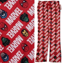 Bioworld Marvel AVENGERS Men Adult Pajama Sleep Lounge Pants with Pockets (M) - £15.68 GBP