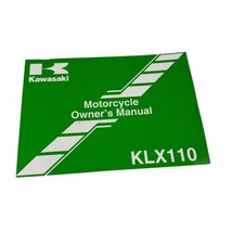 2006 KAWASAKI KLX110 A6F 99987-1355 Owner&#39;s Owners Manual OEM - $11.18