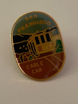 San Francisco Cable Car Pin - $15.00