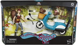 Marvel Legends 6&quot; Figure &amp; Vehicle Set Riders BAF - The Unbeatable Squir... - $99.99