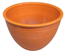 Fiesta Ware Red Orange Mixing Serving Bowl # 5 Homer Laughlin 8 3/4 VTG - $59.35
