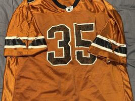 Starter Longhorns 35 Jersey Burnt Orange Mesh Vintage Shirt Men’s XL - $453.50 MXN