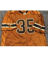 Starter Longhorns 35 Jersey Burnt Orange Mesh Vintage Shirt Men’s XL - $453.50 MXN