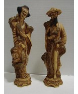 Pair of Italian Made Oriental Figures, Signed G.A.  - $40.00