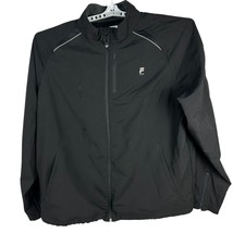 Fila Sport Mens Black Polyester Jacket XL - $18.50