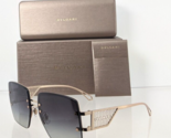 Brand New Authentic Bvlgari Sunglasses 6178 2014/8G 57mm Gold Frame - £155.54 GBP