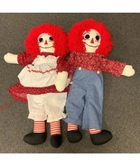 Raggedy Ann and Andy Dolls Homemade 36” Tall - £41.95 GBP
