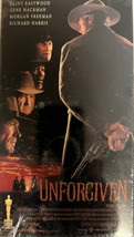 The Unforgiven (VHS, 1993) Clint Eastwood Gene Hackman Morgan Freeman - £5.62 GBP