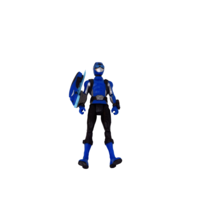 2018 Hasbro Power Rangers Beast Morphers Blue Ranger 6&quot; - $7.91