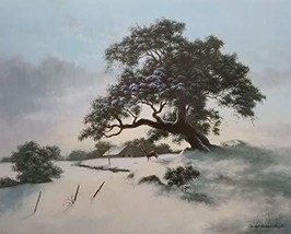 Winter&#39;s Light - Signed Print by Carol Gibson Sayle - 16&quot; x 20&quot; - £77.08 GBP