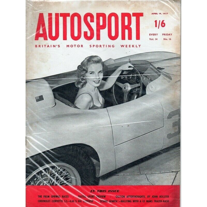 Autosport Magazine April 19th 1957 - £2.56 GBP