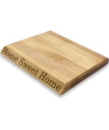 Handmade ‘Home Sweet Home’ Maple Cutting Board, Angled, Engraved, Texas-... - $831.08 MXN