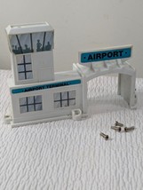 Vintage Micro Machines Super Van City Airport building Galoob replacemen... - $19.18 CAD