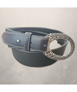 Brighton Women&#39;s Black Fashion Belt Size L - 35&quot; - $14.99