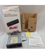 BLAUPUNKT CANCUN CR 63 FM/AM Cassette Receiver Detachable Face TESTED IN... - $138.59