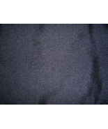  Dark Blue Solid Upholstery Fabric Remnant - £19.92 GBP