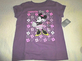 Disney Store Classic Minnie Mouse Tee T-Shirt for Girls Sz 7/8 - £7.98 GBP