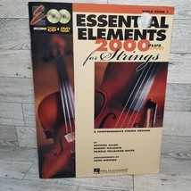 Essential Elements 2000 Plus NEW DVD for Strings Viola Book 1 Music Instruction - £6.40 GBP