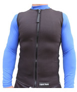 Men&#39;s 2.5mm Neoprene Wetsuit Vest with Full Front Zipper, Sizes-Small-2XL - $53.48 CAD