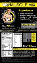 Lean 180 Muscle Mix, Best Protein Shake for Men, Burns Fat, Helps Build Muscle - £43.44 GBP