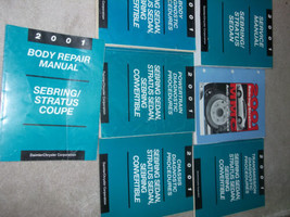 2001 Chrysler Sebring &amp; Stratus Sedan Service Shop Repair Manual Set Huge 7 Vol - £104.63 GBP