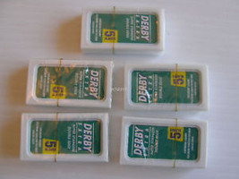 25 DERBY Razor Blades Extra Super Stainless Double Edge - £5.55 GBP